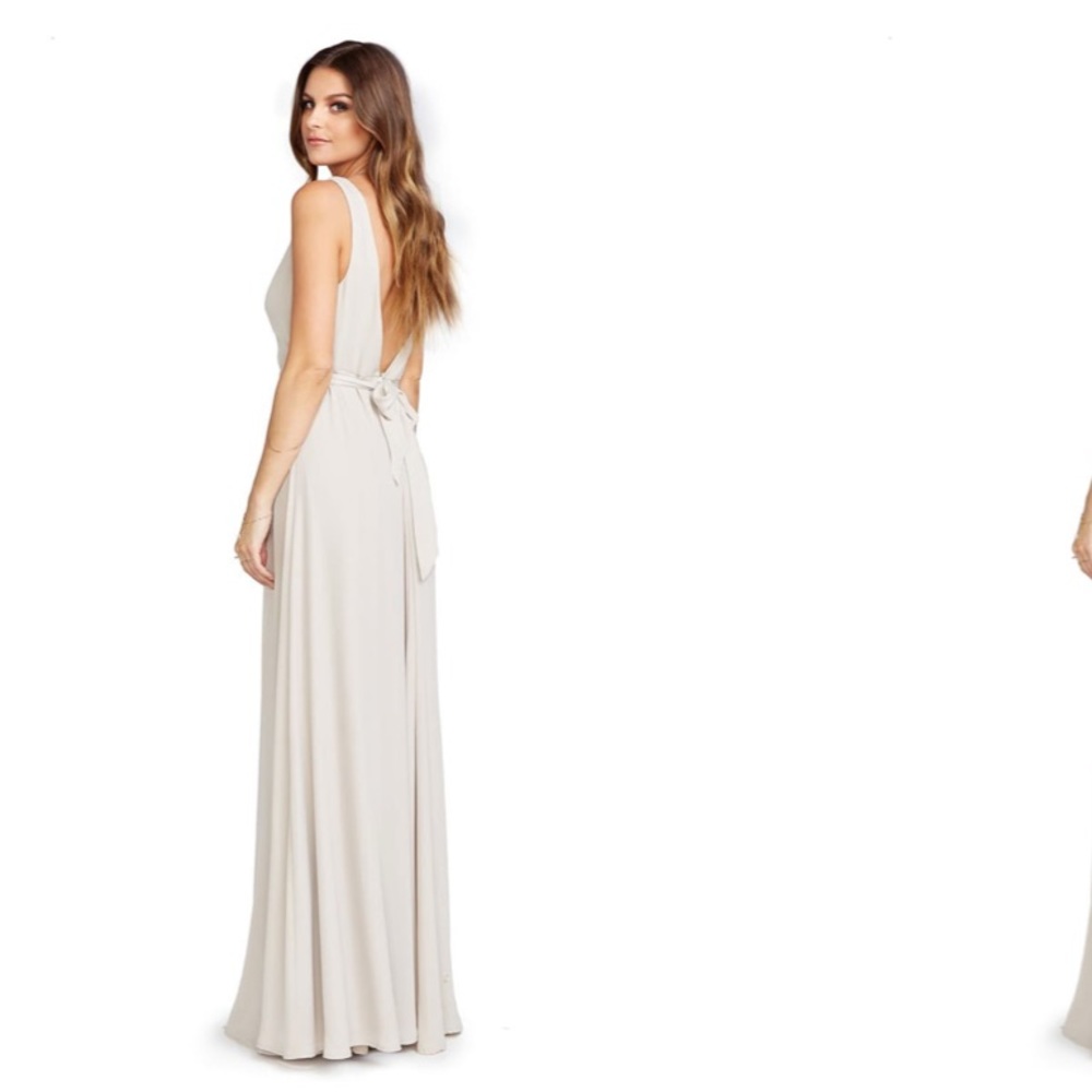 Show Me Your MuMu Soft Beige Wedding Gown